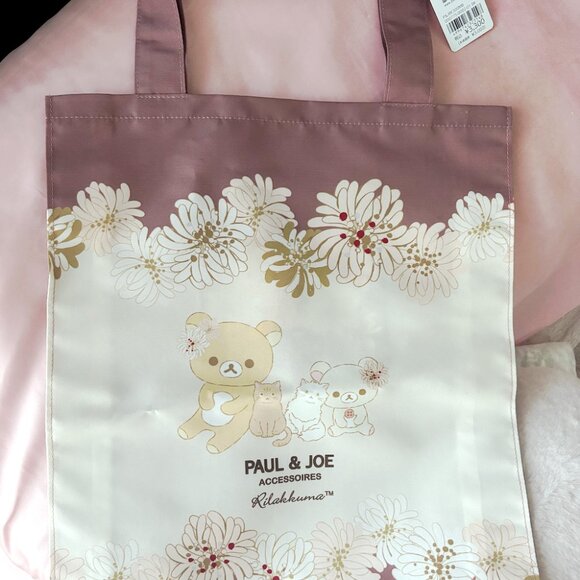Rilakkuma x Paul & Joe - Flower Eco Bag / Tote - Picture 1 of 4